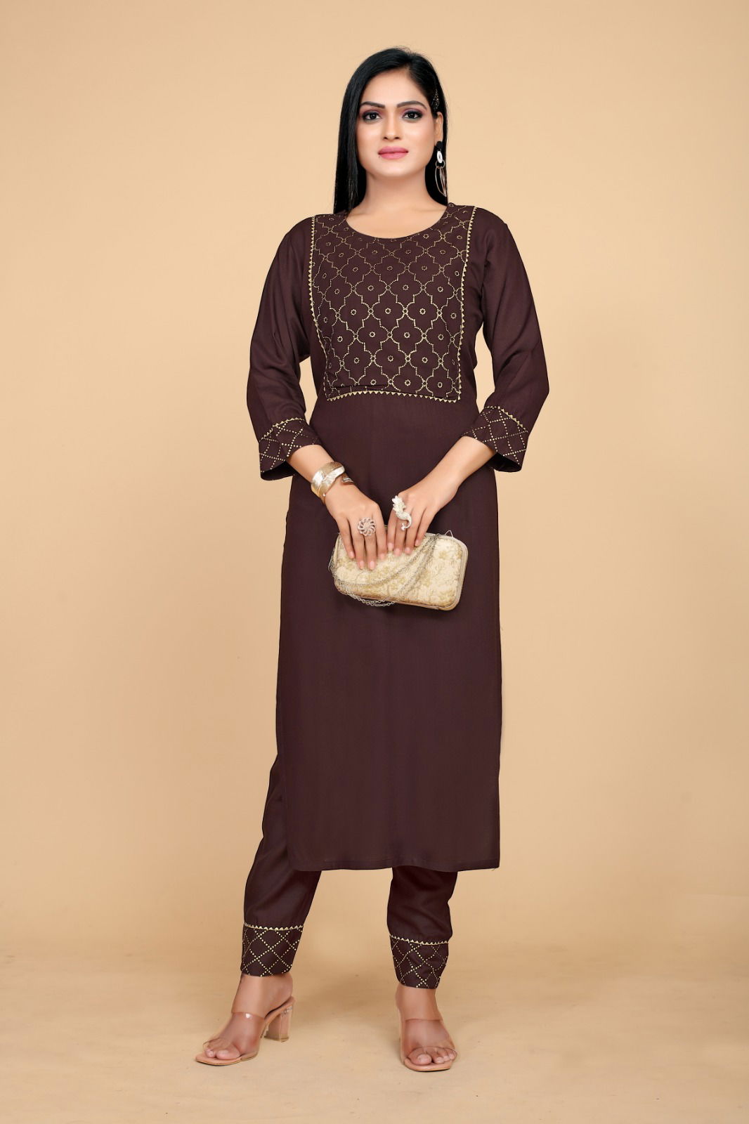 Glorious Sk 103 Size Set Kurti With Bottom Collection
